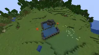Minecraft Kindsty's Easy Starter Raid Farm Schematic (litematic)